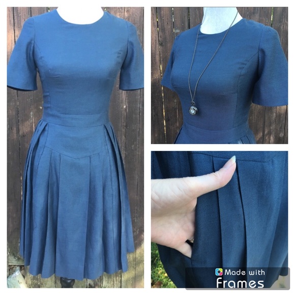 Neville Wisdom Dresses & Skirts - NEVILLE WISDOM couture fit and flare dress